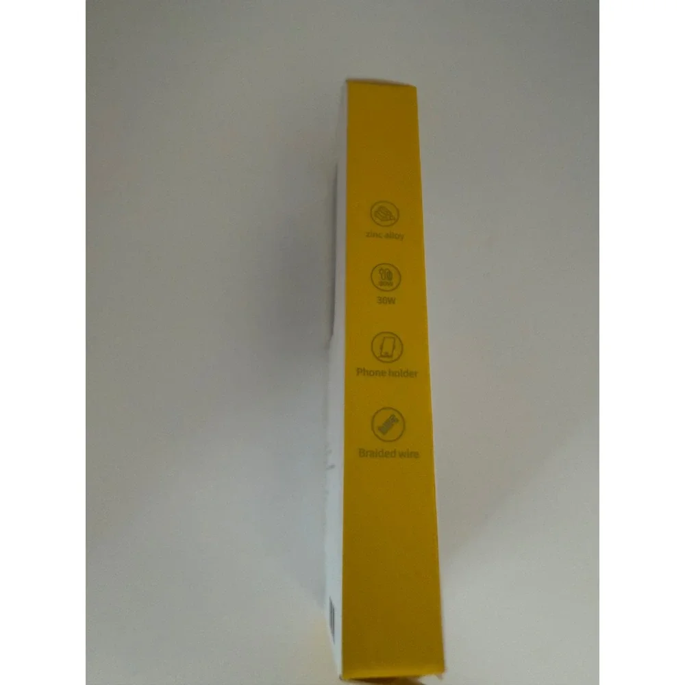 30W T-shaped Fast Charging‎ Type-C to Lightning Cable with Foldable Phone Holder